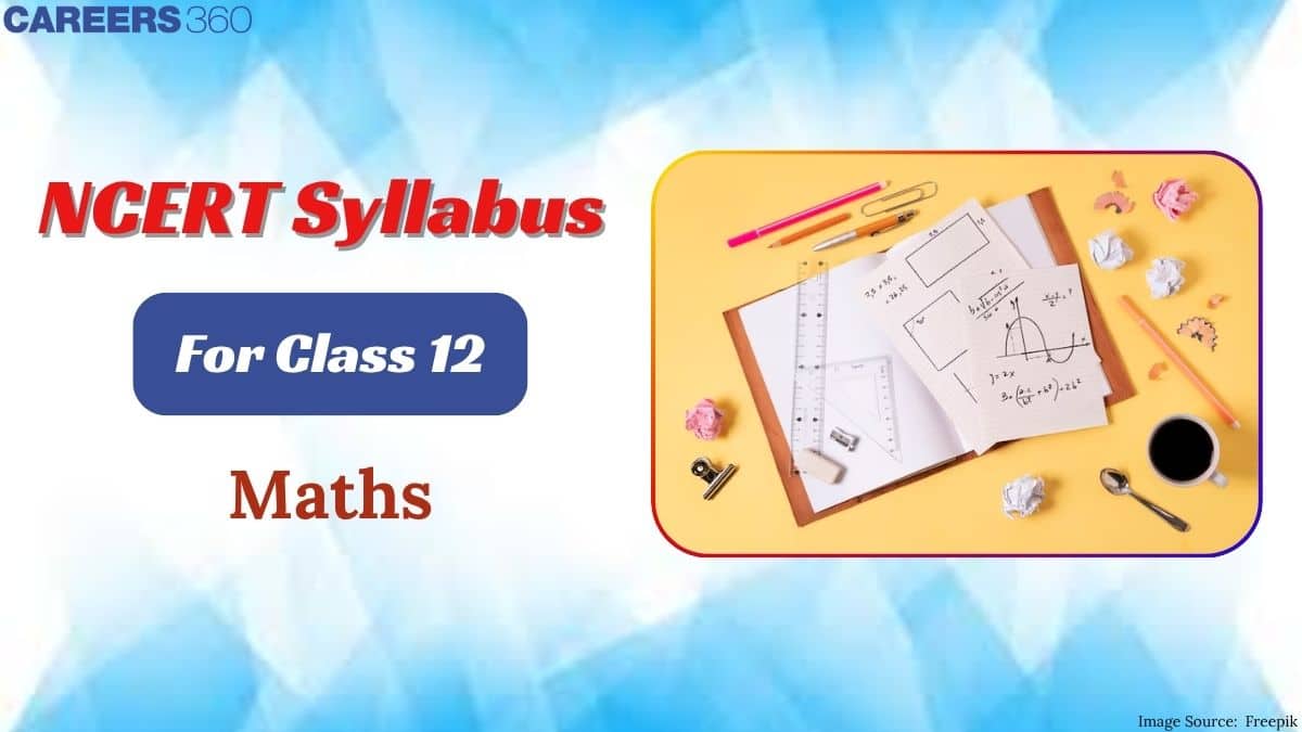 NCERT Syllabus for Class 12 Maths 2026 - Download PDF